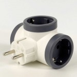 Трійник Legrand 3 гнізда з заземленням Premium ( 694520 )