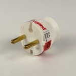 Вилка Legrand без заземлення 16A кутова ( 050183 )