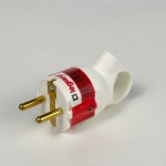 Вилка Legrand з заземленням 16A косий ввід біла ( 050190 )