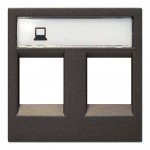 Центральна плата Zenit ТФ/К антрацит 2-на ( 2CLA221820N1801 )