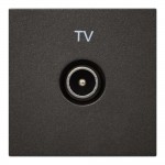 Розетка Zenit TV антрацит ( 2CLA225070N1801 )