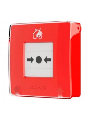 Пожежний сповіщувач ручний Ajax ManualCallPoint червоний