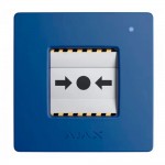 Пожежний сповіщувач ручний Ajax ManualCallPoint синій ( 71254.171.NC1 )