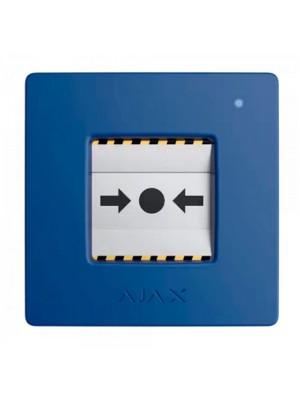 Пожежний сповіщувач ручний Ajax ManualCallPoint синій