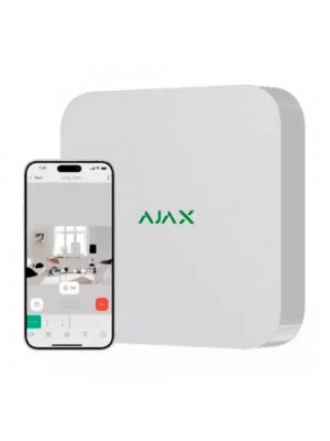 Видеорегистратор сетевой Ajax NVR (16ch) белый