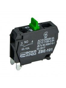 Контакт АСКО ZBE-101 до постів  керування XAL-D