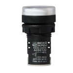 Світлосигнальна арматура AD22-22DS 12V АC/DC біла Аско ( A0140030160 )