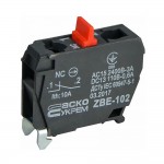 Блок контакт АСКО ZBE-102 N/C для постов XAL-D ( A0140010183 )