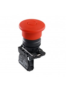 Кнопка безпеки АСКО TB5-AT42 повернення відтисканням d40mm