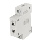 Розетка на Din-рейку C 45 2Р Аско ( A0150010103 )