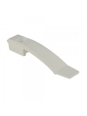 Зажим кабельный под дюбель (саморез) белый РА 100 мм Аско