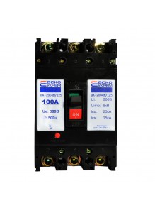 Автоматичний вимикач АСКО ВА-2004N/100 3p 100А