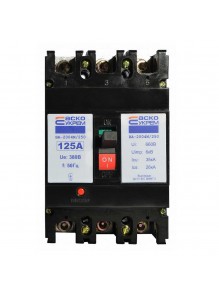 Автоматичний вимикач АСКО ВА-2004N/250 3p 125А