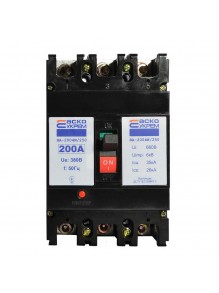 Автоматичний вимикач АСКО ВА-2004N/250 3p 200А