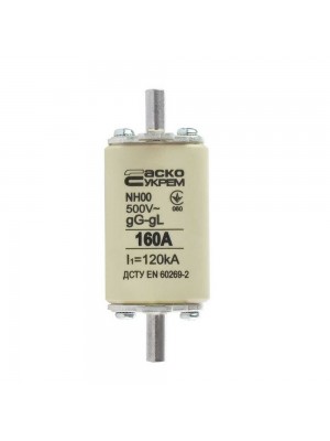 Запобіжник NH00 160A gG АСКО