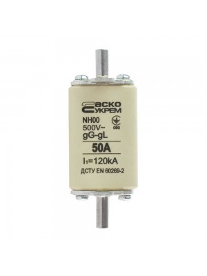 Запобіжник NH00 50A gG АСКО