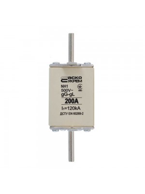 Запобіжник NH1 200A gG АСКО