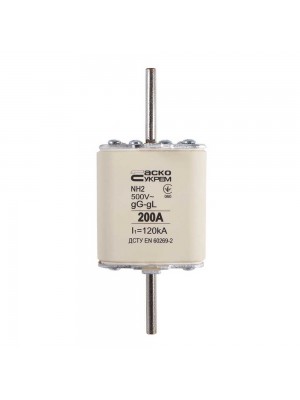 Запобіжник NH2 200A gG АСКО