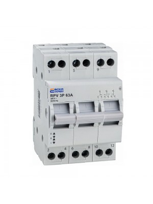 Переключатель нагрузки 3p 63А 1-0-2 RPV АСКО