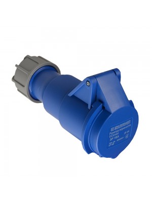 Розетка однофазная АСКО 32А/3 UCombi IP44