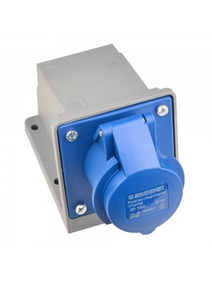 Розетка однофазная настенная АСКО 32А/3 UCombi ІР44