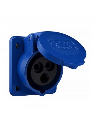 Розетка однофазная врезная АСКО ГВ 16А/3