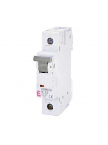 Автоматичний вимикач ETI 1р B32 6кА ETIMAT6