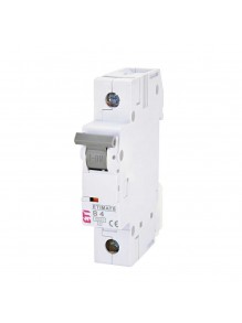 Автоматичний вимикач ETI 1р B4 6кА ETIMAT6