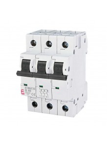 Автоматичний вимикач ETI 3р B40 10кА ETIMAT10