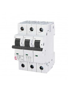 Автоматичний вимикач ETI 3р C40 10кА ETIMAT10