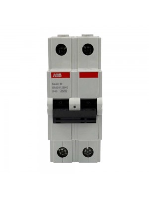 Автоматичний вимикач ABB basic M 2P B40