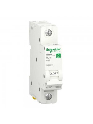 Автоматический выключатель Schneider 6кА B 1p 32А Resi9