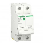 Автоматический выключатель Schneider 6кА B 2p 20А Resi9 ( R9F12220 )