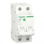 Автоматичний вимикач Schneider 6кА B 2p 63А Resi9 ( R9F02263 )