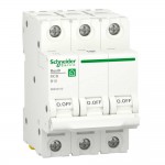 Автоматичний вимикач Schneider 6кА B 3p 10А Resi9 ( R9F02310 )