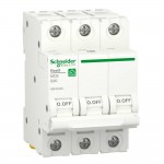 Автоматический выключатель Schneider 6кА B 3p 20А Resi9 ( R9F02320 )