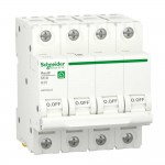 Автоматический выключатель Schneider 6кА B 4p 25А Resi9 ( R9F02425 )