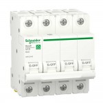 Автоматический выключатель Schneider 6кА B 4p 40А Resi9 ( R9F02440 )