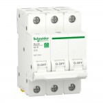 Автоматический выключатель Schneider 6кА C 3p 25А Resi9 ( R9F12325 )