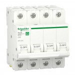 Автоматический выключатель Schneider 6кА C 4p 40А Resi9 ( R9F12440 )