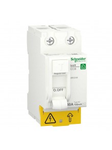 Пристрій захисного відключення Schneider 2P 40A 100мA тип AC Resi9