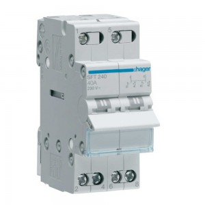 Переключатель нагрузки 2p 40А 1-0-2 SFT240 Hager