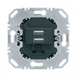 Механізм розетки Berker Qx USB 2-а антрацит ( 260205 )