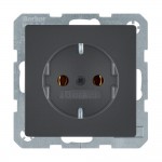 Розетка Berker Q.x антрацит 1-а з/з ( 47436086 ) Розетка Berker Q.x антрацит 1-а з/з ( 47436086 )