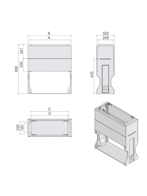 Цоколь KVR-32 P 66 ETI