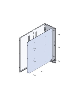 Панель монтажная металлическая KVR-MMP 80-106 ETI