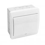 Бокс пластиковый на 6 модулей внутренний КВ-6 ( 901402 ) Бокс пластиковый на 6 модулей внутренний КВ-6 ( 901402 )