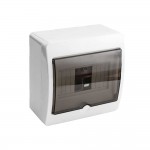 Бокс пластиковый на 6 модулей наружный КН-6 прозрачная дверка ( 902504 )