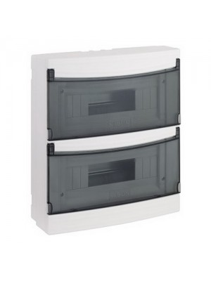 Бокс пластиковый NILSON на 24 модули внешний 