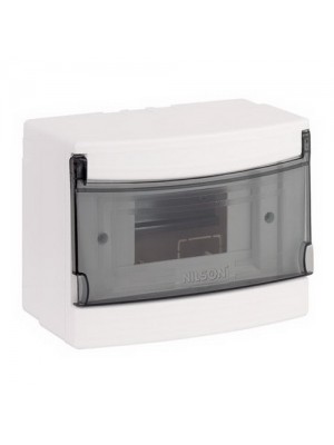 Бокс пластиковый NILSON на  6 модулей внешний 